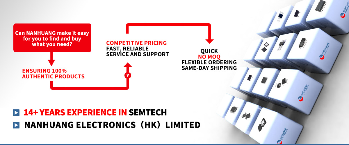 NHE Offers a Wide Variety of Semiconductors from Semtech Authorized Distributor