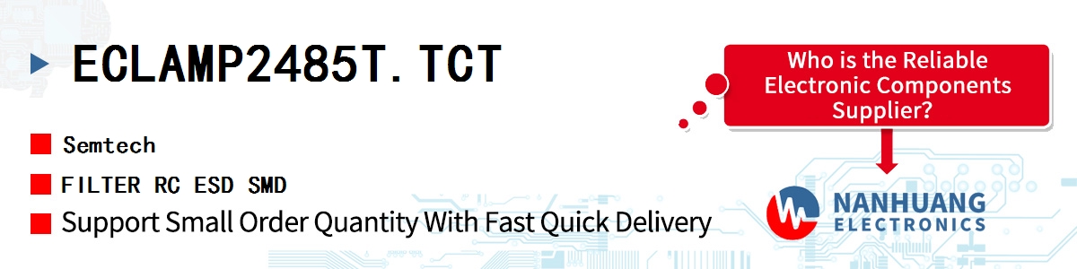 ECLAMP2485T.TCT Semtech FILTER RC ESD SMD