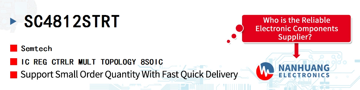 SC4812STRT Semtech IC REG CTRLR MULT TOPOLOGY 8SOIC