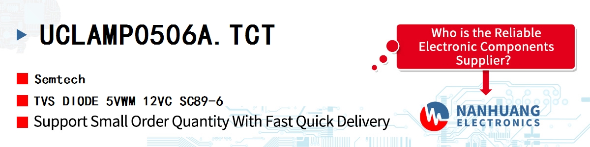 UCLAMP0506A.TCT Semtech TVS DIODE 5VWM 12VC SC89-6